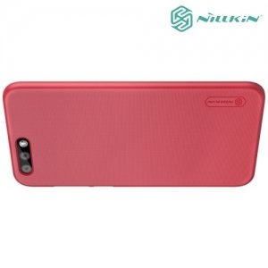 Чехол накладка Nillkin Super Frosted Shield для Asus ZenFone 4 ZE554KL - Красный