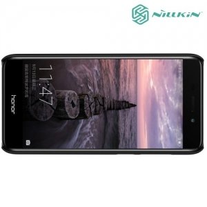 Чехол накладка Nillkin Super Frosted Shield для Huawei Honor 6C Pro - Черный