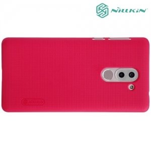 Чехол накладка Nillkin Super Frosted Shield для Huawei Honor 6x - Красный