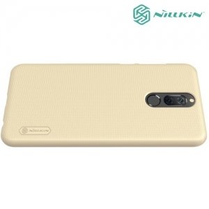 Чехол накладка Nillkin Super Frosted Shield для Huawei Nova 2i - Золотой