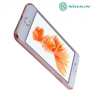 Чехол накладка Nillkin Super Frosted Shield для iPhone 8/7 - Розовое золото