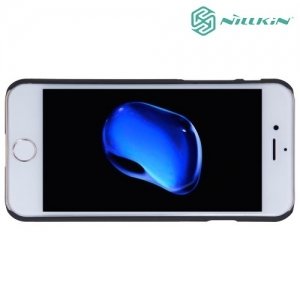 Чехол накладка Nillkin Super Frosted Shield для iPhone 8 Plus / 7 Plus - Черный