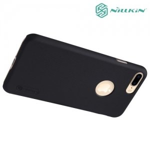 Чехол накладка Nillkin Super Frosted Shield для iPhone 8 Plus / 7 Plus - Черный