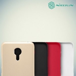 Чехол накладка Nillkin Super Frosted Shield для Meizu M3 Note - Красный