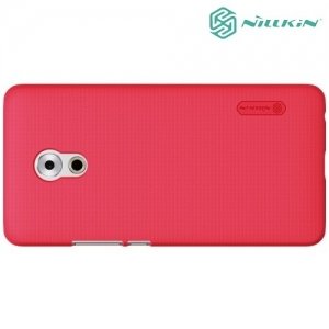 Чехол накладка Nillkin Super Frosted Shield для Meizu Pro 6 Plus - Красный