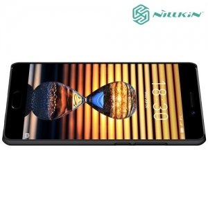Чехол накладка Nillkin Super Frosted Shield для Meizu Pro 7 - Черный