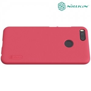 Чехол накладка Nillkin Super Frosted Shield для Xiaomi Mi 5x / Mi A1 - Красный
