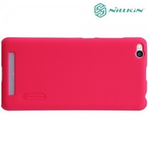 Чехол накладка Nillkin Super Frosted Shield для Xiaomi Redmi 3 - Красный