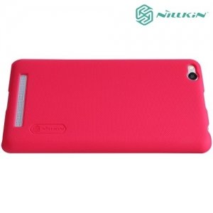 Чехол накладка Nillkin Super Frosted Shield для Xiaomi Redmi 3 - Красный