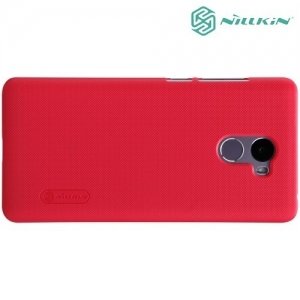 Чехол накладка Nillkin Super Frosted Shield для Xiaomi Redmi 4 - Красный