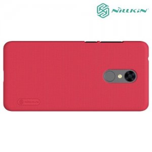 Чехол накладка Nillkin Super Frosted Shield для Xiaomi Redmi 5 - Красный