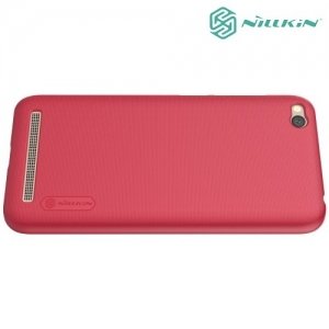 Чехол накладка Nillkin Super Frosted Shield для Xiaomi Redmi 5a - Красный
