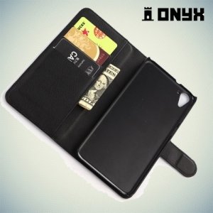 Чехол книжка для HTC Desire 826 Dual Sim - Черный