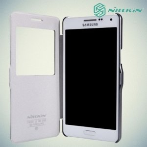 Чехол книжка для Samsung Galaxy A5 серый - Nillkin Fresh