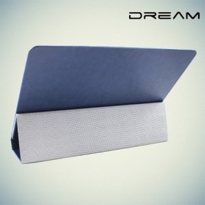 Чехол книжка универсальный для планшетов 10 дюймов тонкий Dream - Синий