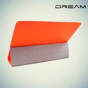 Чехол книжка универсальный для планшетов 10 дюймов тонкий Dream - Оранжевый