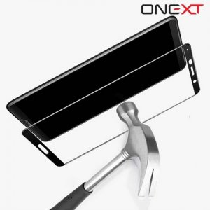 Черное защитное 3D стекло для Huawei Mate 10 полноэкранное OneXT