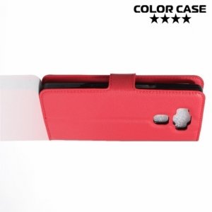 ColorCase флип чехол книжка для Asus Zenfone 3 Max ZC553KL - Красный