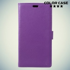ColorCase флип чехол книжка для ASUS ZenFone 4 Max ZC554KL - Фиолетовый
