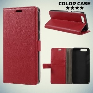 ColorCase флип чехол книжка для Asus Zenfone 4 ZE554KL - Красный