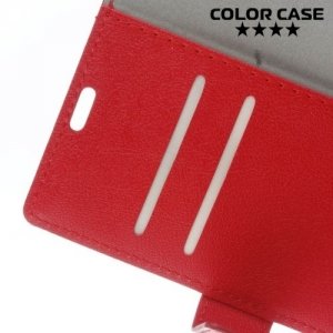 ColorCase флип чехол книжка для Nokia 8 - Красный