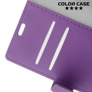 ColorCase флип чехол книжка для Nokia 8 - Фиолетовый