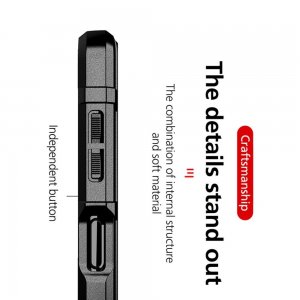 Defender Бронированный противоударный двухслойный чехол для Nokia G10 / Nokia G20 - Черный