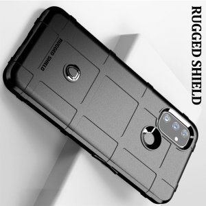 Defender Бронированный противоударный двухслойный чехол для OnePlus NORD N100 - Черный