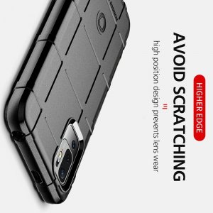 Defender Бронированный противоударный двухслойный чехол для Xiaomi Redmi Note 10T / POCO M3 PRO - Черный