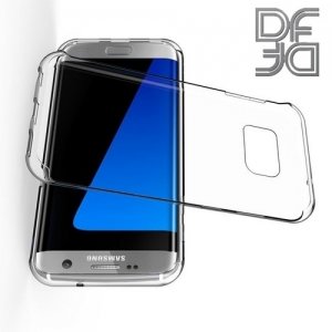 DF aCase силиконовый чехол для Samsung Galaxy S7 Edge  - Прозрачный