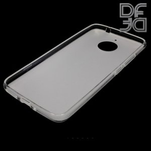 DF Case силиконовый чехол для Moto E4 Plus - Белый матовый