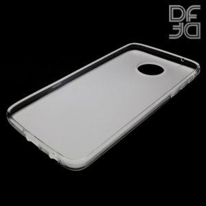 DF Case силиконовый чехол для Motorola Moto Z Play - Белый матовый
