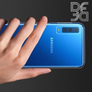 DF Case силиконовый чехол для Samsung Galaxy A7 2018 SM-A750F - Прозрачный
