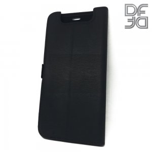 DF флип чехол книжка для Samsung Galaxy A80 / A90 - Черный