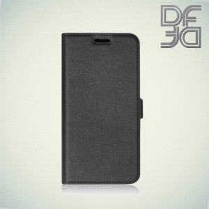 DF sFlip флип чехол книжка для Asus Zenfone Go ZB500KL / ZB500KG - Черный
