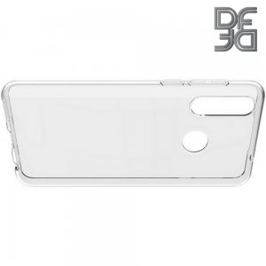 DF Ультратонкий прозрачный силиконовый чехол для HTC Desire 19 Plus