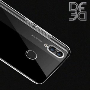 DF Ультратонкий прозрачный силиконовый чехол для Huawei Honor 8C