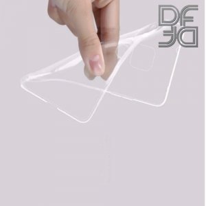 DF Ультратонкий прозрачный силиконовый чехол для Huawei Mate 20