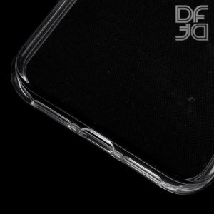 DF Ультратонкий прозрачный силиконовый чехол для iPhone Xs Max