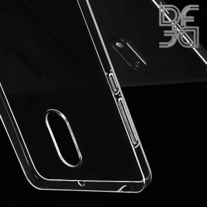 DF Ультратонкий прозрачный силиконовый чехол для Nokia 3.1 2018