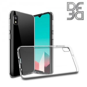 DF Ультратонкий прозрачный силиконовый чехол для Samsung Galaxy A10e