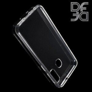 DF Ультратонкий прозрачный силиконовый чехол для Samsung Galaxy A20e