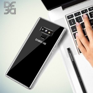 DF Ультратонкий прозрачный силиконовый чехол для Samsung Galaxy Note 9