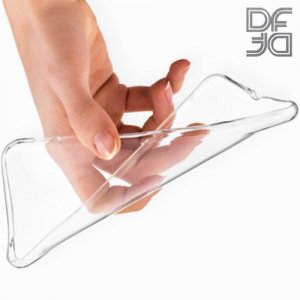 DF Ультратонкий прозрачный силиконовый чехол для Xiaomi Mi 8