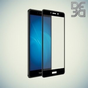 DF Закаленное защитное стекло на весь экран для Huawei Honor 6x - Черный