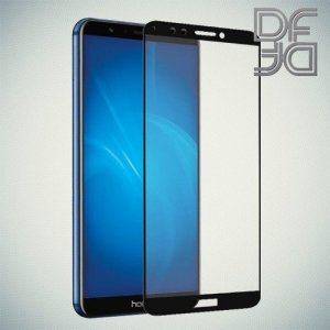 DF Закаленное защитное стекло на весь экран для Huawei Honor 7C Pro - Черный