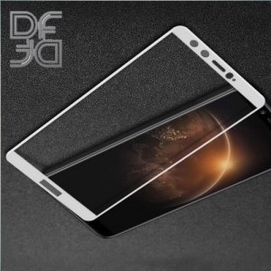 DF Закаленное защитное стекло на весь экран для Huawei Honor 9 Lite - Белый