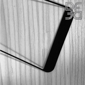 DF Защитное стекло для Asus Zenfone Max M2 ZB633KL черное
