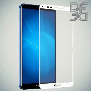 DF Защитное стекло для Huawei Honor 7A Pro / 7C / Huawei Y6 Prime 2018  белое