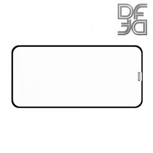 DF Защитное стекло для iPhone 11 Pro Max / XS Max черное